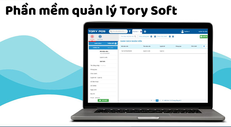 TORY SOFT - Phần mềm dễ sử dụng cho người mới bắt đầu