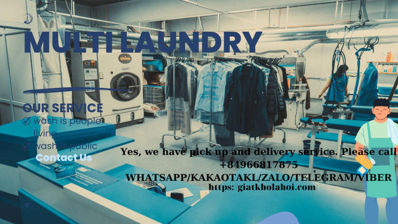 Cửa hàng giặt ủi Đà Nẵng gần đây Multi Laundry